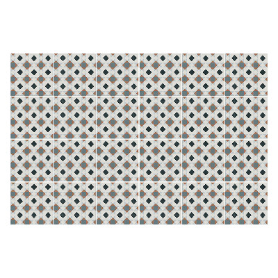 Nálepka na dlaždice Rozložení diamantové mřížky