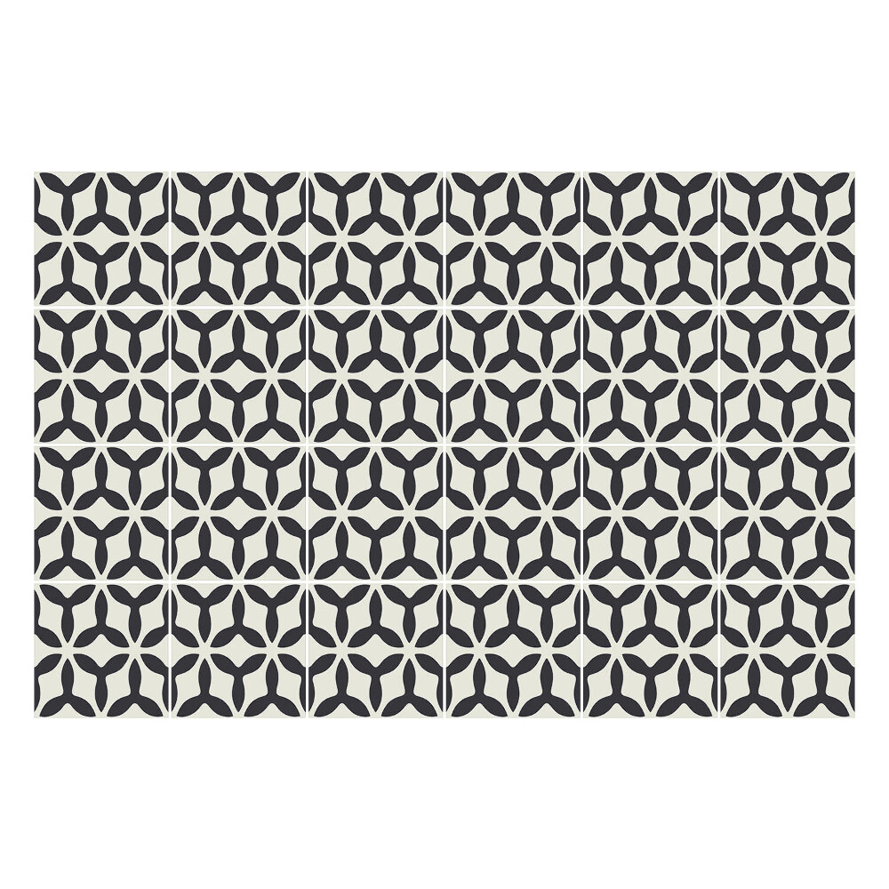 Nálepka na dlaždice Symetrická geometrie