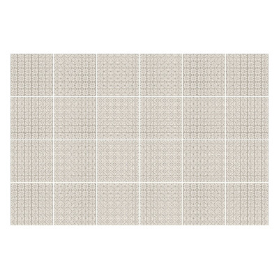 Samolepka na dlaždice Geometrie v jemných tvarech