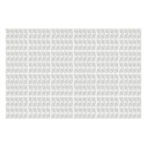 Samolepka na dlaždice Listový motiv v rytmu