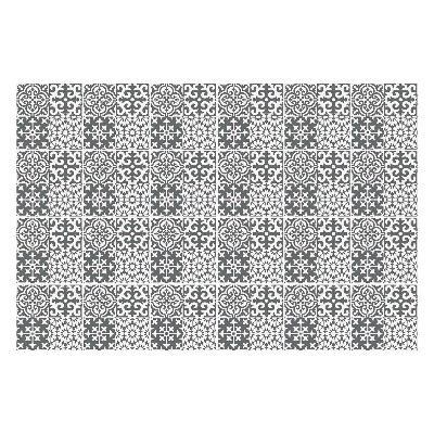 Samolepka na dlaždice Klasické květinové ozdoby