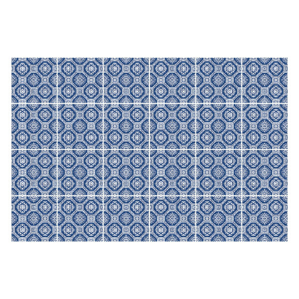 Samolepka na dlaždice Geometrické šestiúhelníky