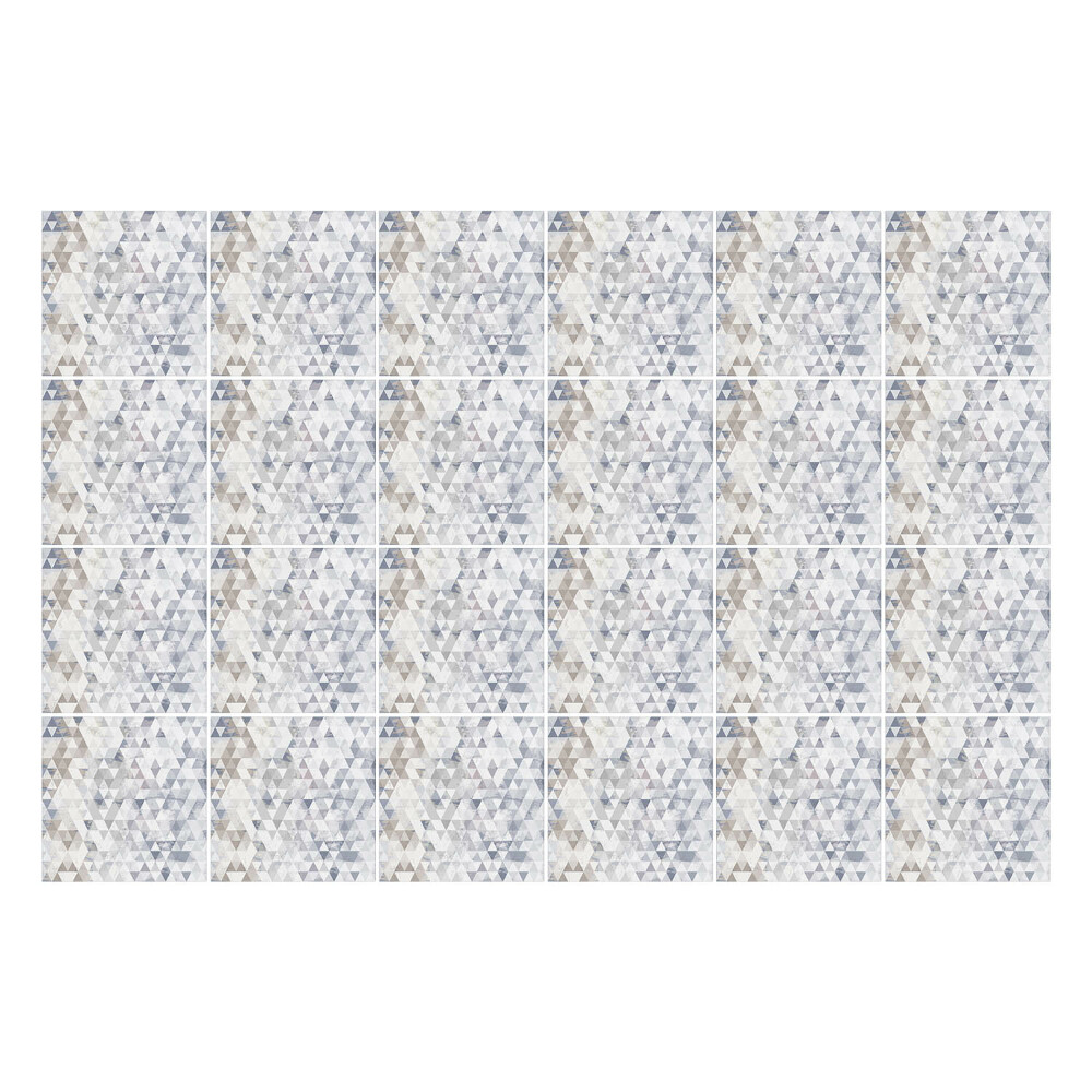 Samolepka na dlaždice Geometrie trojúhelníku