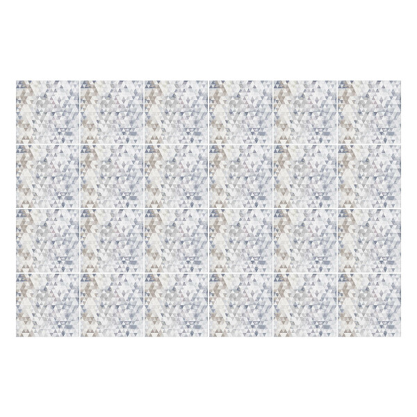 Samolepka na dlaždice Geometrie trojúhelníku