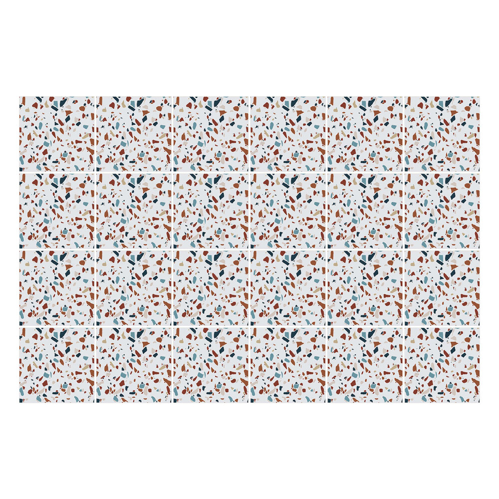 Samolepka na dlaždice Barevná kamenina