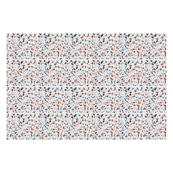 Samolepka na dlaždice Barevná kamenina