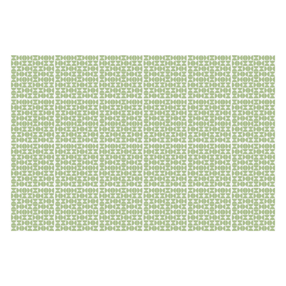 Nálepka na dlaždice Oválná geometrie v mřížce