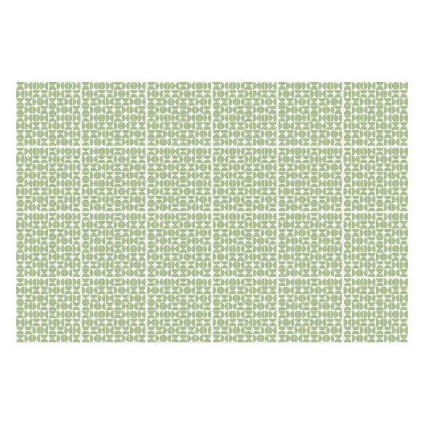 Nálepka na dlaždice Oválná geometrie v mřížce