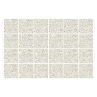 Nálepka na dlaždice Jemné listy v látce