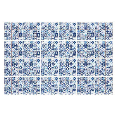 Samolepka na dlaždice Modré dlaždice