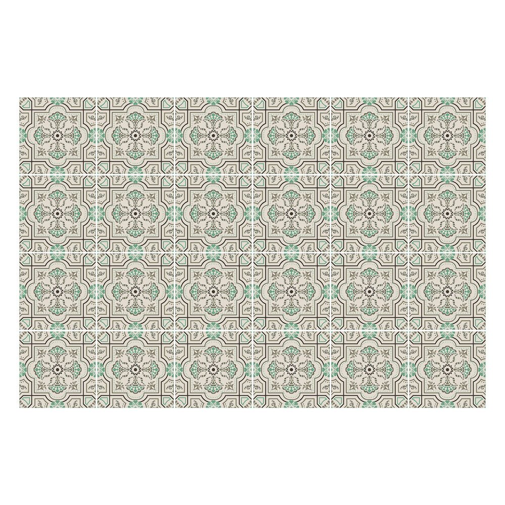 Samolepka na dlaždice Zdobené dlaždice