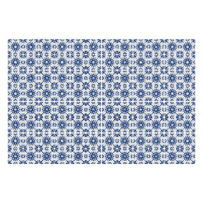 Nálepka na dlaždice Květinové motivy v síťce