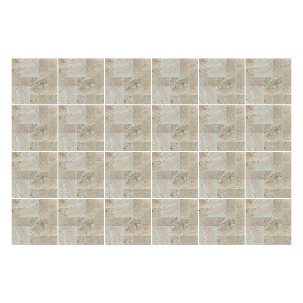 Samolepka na dlaždice Konstrukce z přírodního kamene