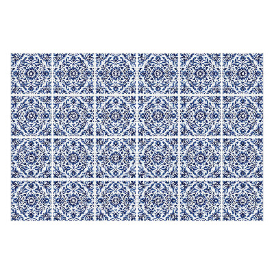 Nálepka na dlaždice Bohatě zdobené dlaždice