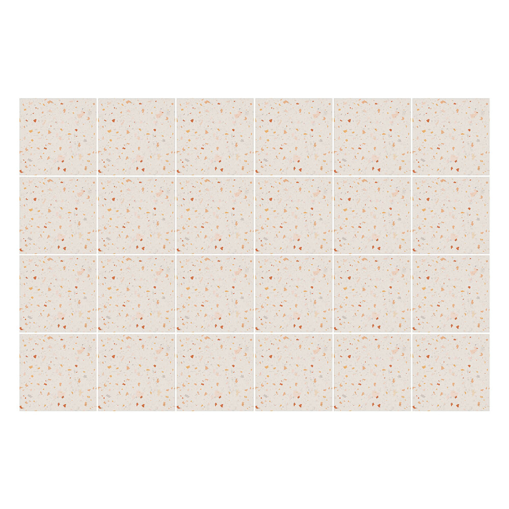 Samolepka na dlaždice Jemný organický motiv