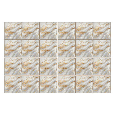 Samolepka na dlaždice Abstraktní vlny na kameni