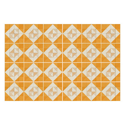 Nálepka na dlaždice Aranžmá diamantových kosočtverců