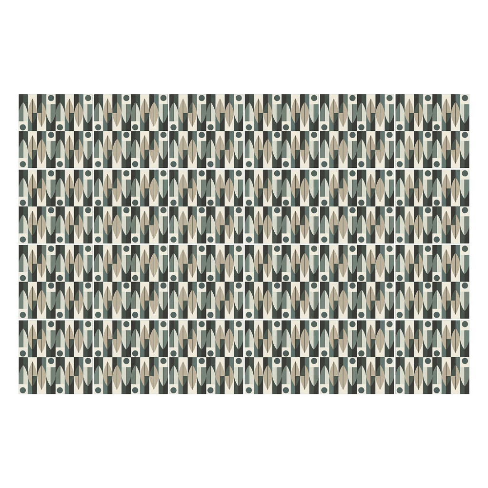 Samolepka na dlaždice Abstraktní geometrické tvary