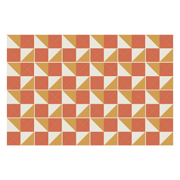 Samolepka na dlaždice Geometrie trojúhelníku