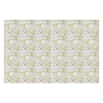 Nálepka na dlaždice Elegantní mramor s žilkováním