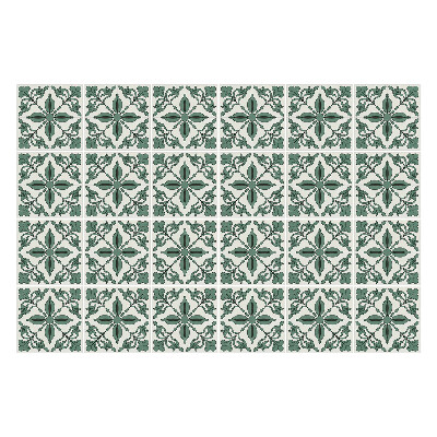 Nálepka na dlaždice Květinové ozdoby v síťovině