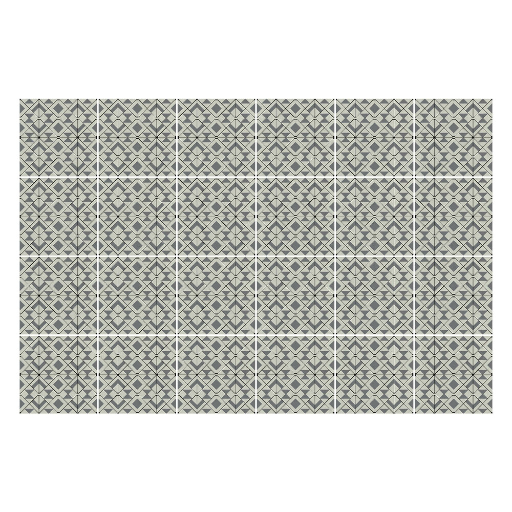 Nálepka na dlaždice Geometrické kosočtverce a čtverce