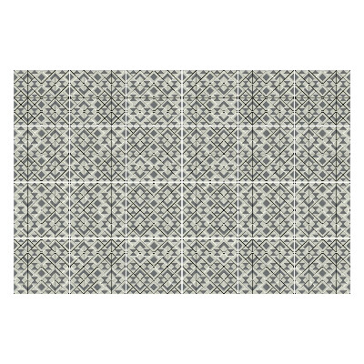 Nálepka na dlaždice Geometrické kosočtverce a čtverce