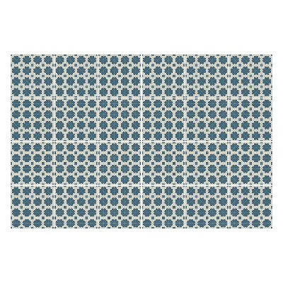 Nálepka na dlaždice Květinové motivy v síťce