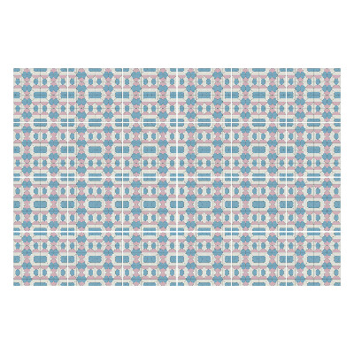 Samolepka na dlaždice Geometrické tvary v rozložení