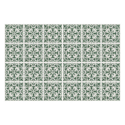 Samolepka na dlaždice Komplexní rostlinné motivy