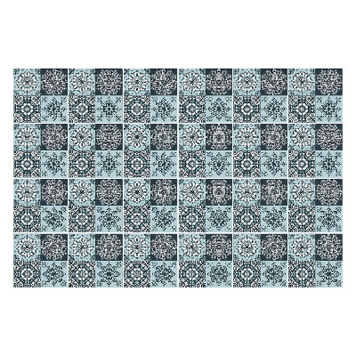 Nálepka na dlaždice Květinové ozdoby