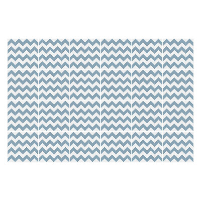 Samolepka na dlaždice Horizontální cikcaky