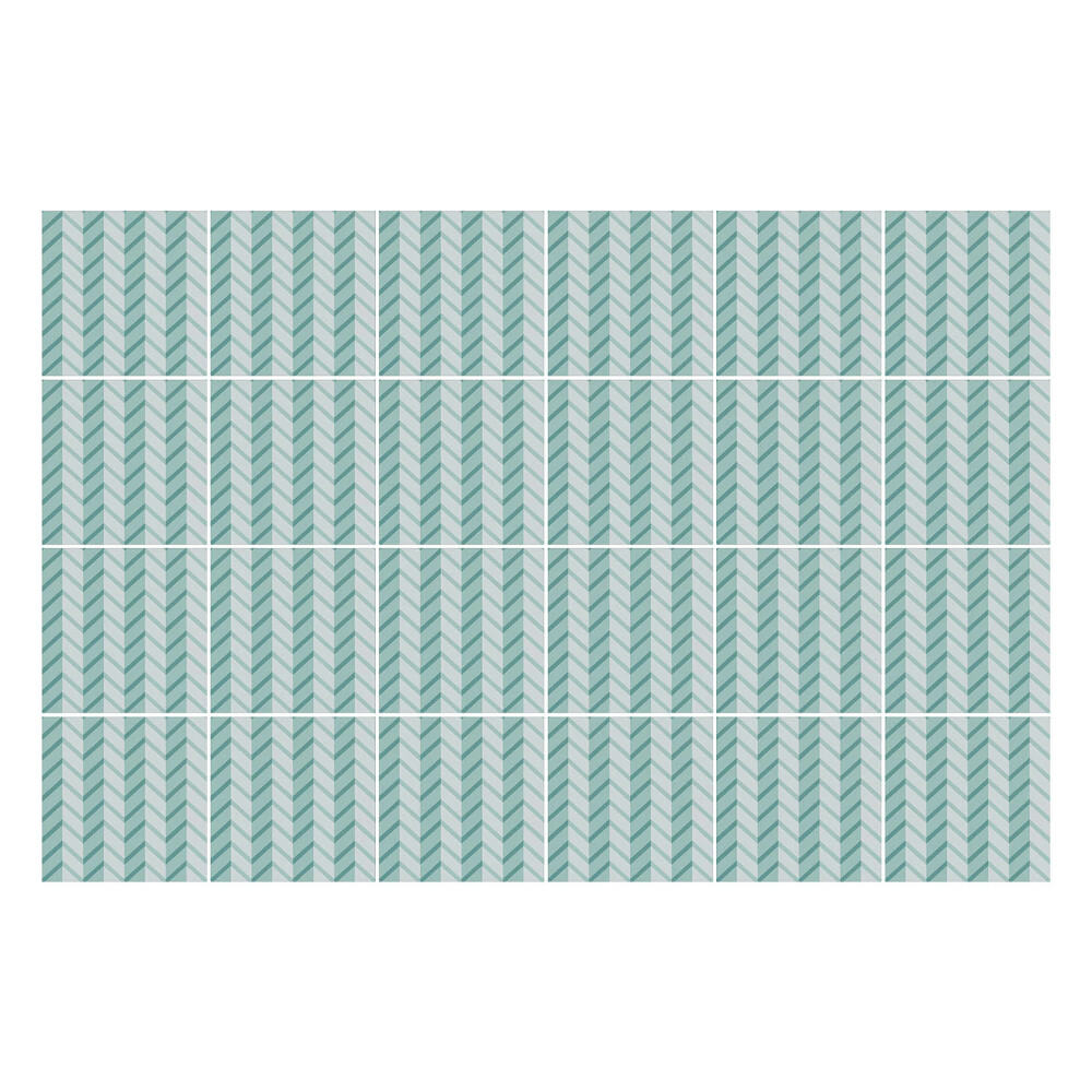 Samolepka na dlaždice Cikcak vzor