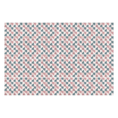 Samolepka na dlaždice Geometrie s vlnami