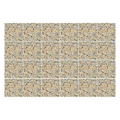 Nálepka na dlaždice Drcené barevné kameny