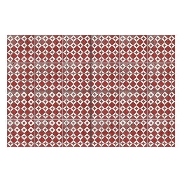 Samolepka na dlaždice Geometrický vzor podlahy