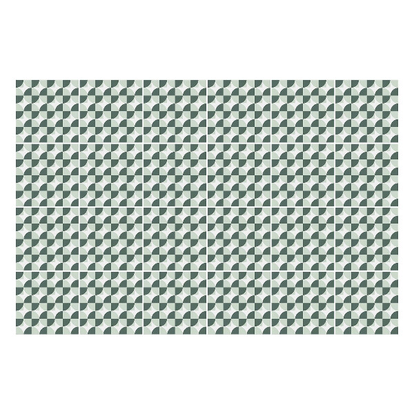Samolepka na dlaždice Geometrický design