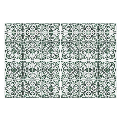 Samolepka na dlaždice Květinové ozdoby