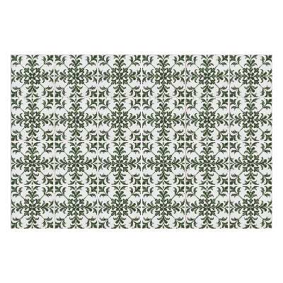 Samolepka na dlaždice Květinové ozdoby