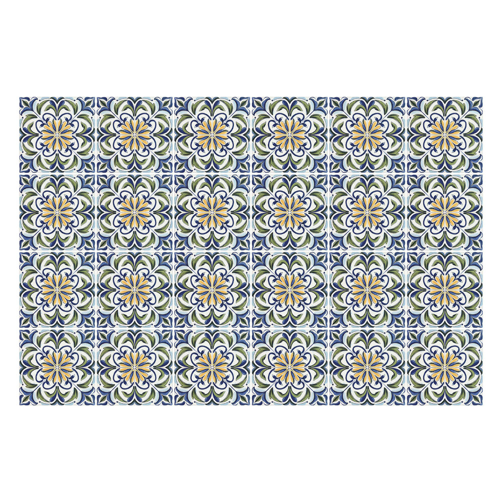 Nálepka na dlaždice Španělský design dlaždic