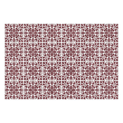 Nálepka na dlaždice Vzor inspirovaný folklórem