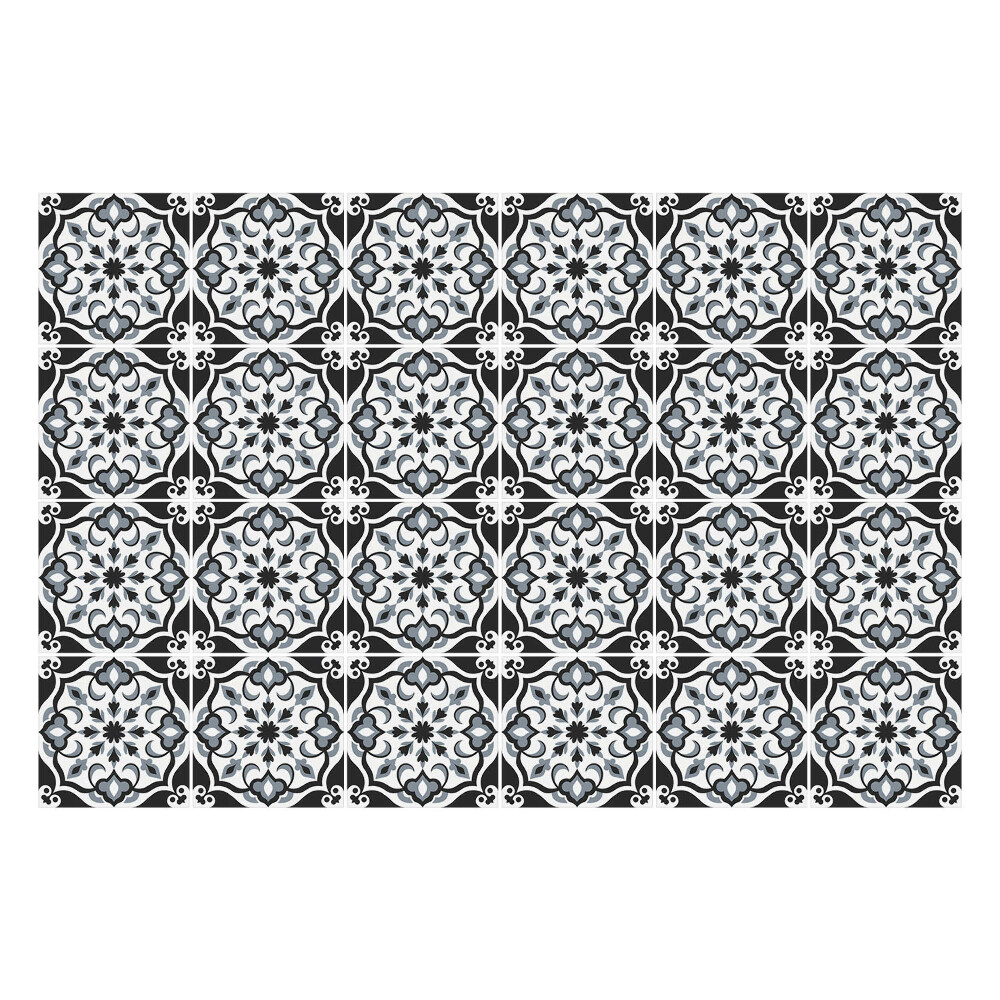 Samolepka na dlaždice Elegantní zdobené dlaždice