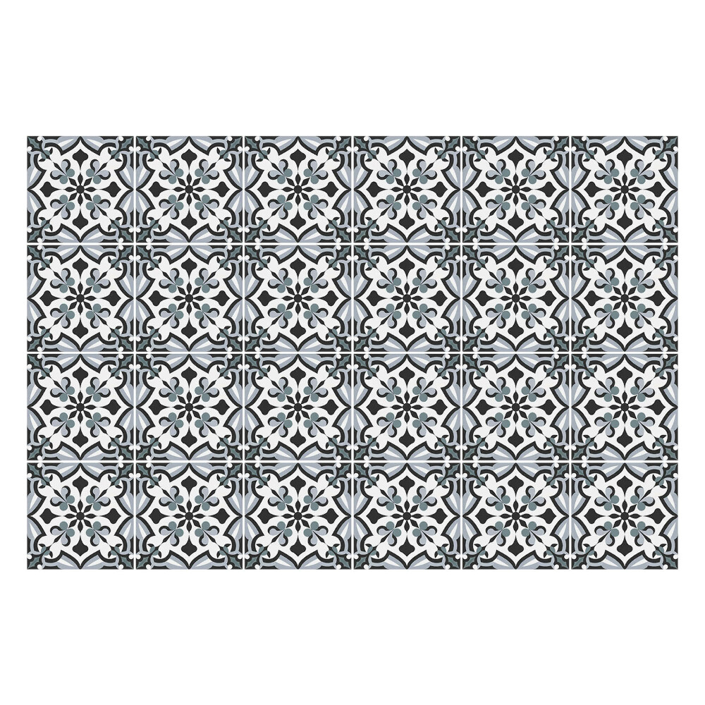 Nálepka na dlaždice Elegantní zdobené dlaždice