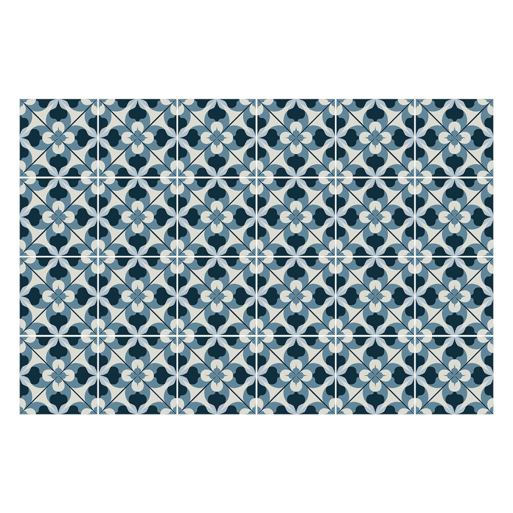 Samolepka na dlaždice Geometrický vzor