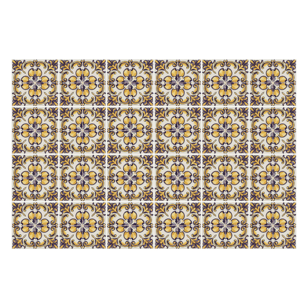 Samolepka na dlaždice Pravidelné dekorace