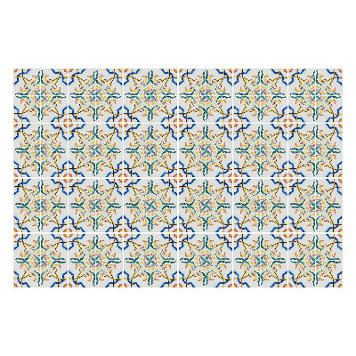 Nálepka na dlaždice Květinové ozdoby v uspořádání