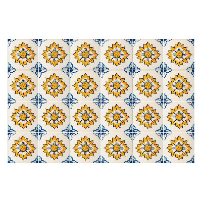 Samolepka na dlaždice Retro slunečnice