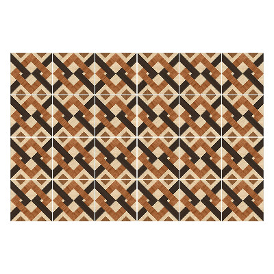 Samolepka na dlaždice Uspořádání geometrických čar