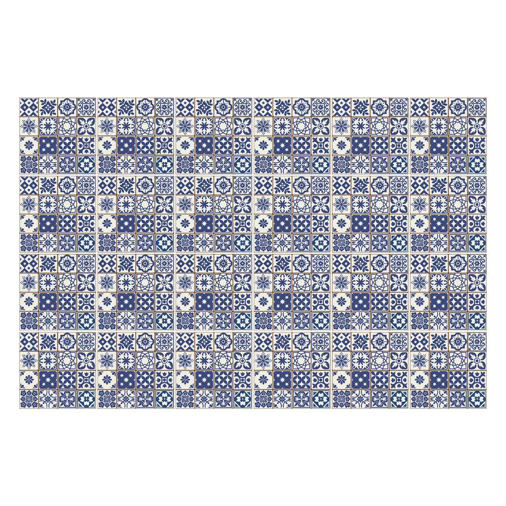 Nálepka na dlaždice Tradiční vzorované dlaždice