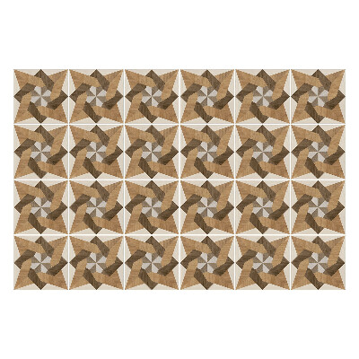 Nálepka na dlaždice Dřevěné hvězdičky